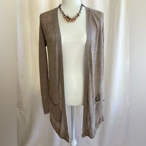 Massimo - Knit Cardigan - Tan / Brown - Women’s - Size Small